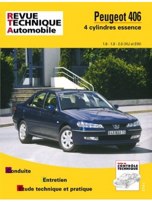 RTA592 PEUGEOT 406 4 CYL. ESSENCE (XU ET EW) DE 1996/2000