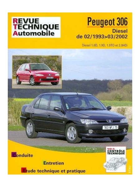 RTA114 PEUGEOT 306 DIESEL DE 02/1993 A 03/2002