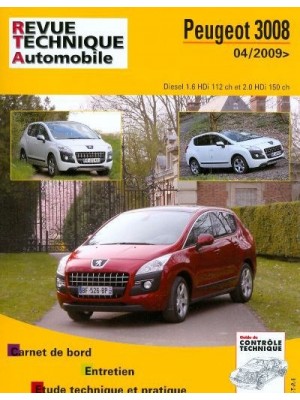 RTAB752 PEUGEOT 3008 1.6 (112 ch) & 2.0 (150 ch) hdi DEPUIS 04/2009