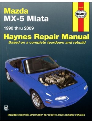 MAZDA MX5 MIATA  1990-2009 - HAYNES REPAIR MANUAL