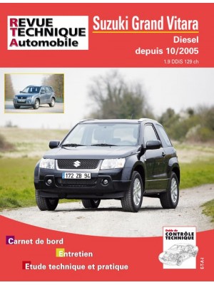 RTAB717 SUZUKI GRAND VITARA DEPUIS 01/2006 DIESEL 1.9 DDIS