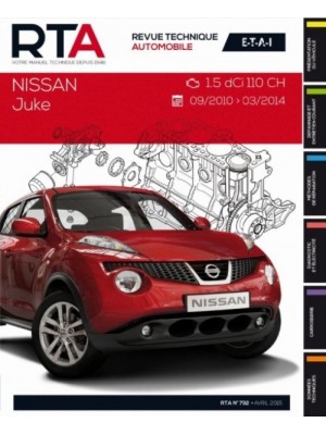 RTAB792 NISSAN JUKE 1.5 DCI 110 CH DEPUIS 09/2010