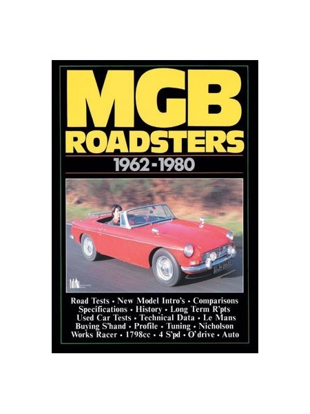 MG MGB ROADSTERS 1962-80 ROAD TESTS