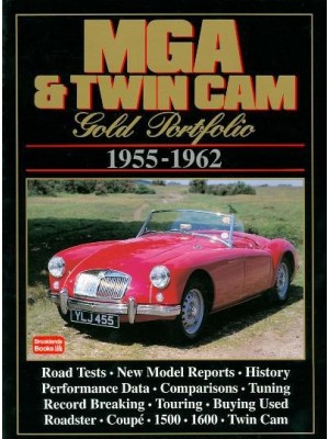 MG MGA & TWIN CAM 1955-1962 GOLD PORTFOLIO