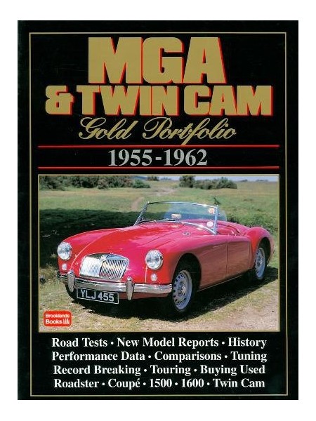 MG MGA & TWIN CAM 1955-1962 GOLD PORTFOLIO