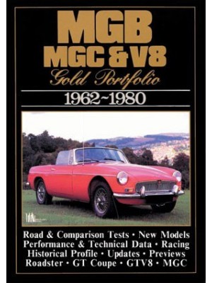 MGB MGC & V8 GOLD PORTFOLIO 1962-1980