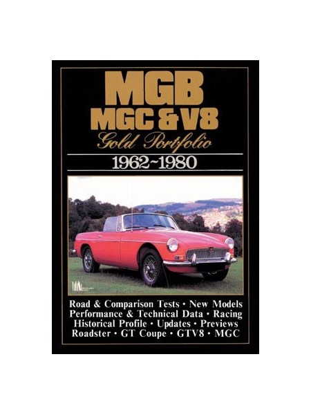 MGB MGC & V8 GOLD PORTFOLIO 1962-1980