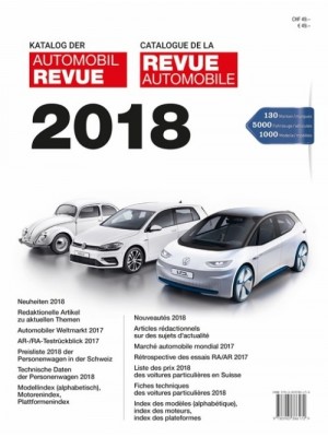 REVUE AUTOMOBILE SUISSE 2018 Katalog der Automobil Revue