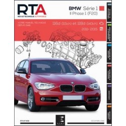 RTA832 BMW SERIE 1 II Ph1 (F20) 116d(115ch) 118d(143ch) 2011-15