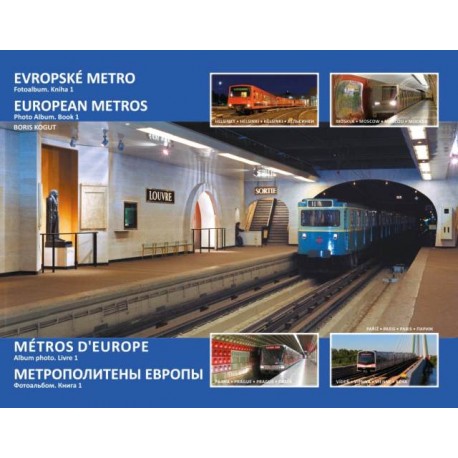 EUROPEAN METROS PHOTO ALBUM BOOK 1