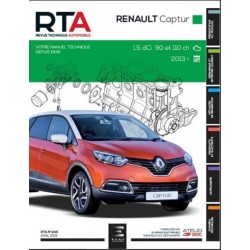 RTA836 RENAULT CAPTUR Ph.1 1.5dCI 90 ET 110ch DEPUIS 2013