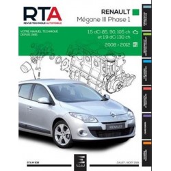 RTA 593.2 - Revue technique Renault Mégane et Scénic phase 1 essence