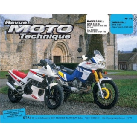 RMT76 KAWASAKI GPZ 500 S 87-02 / YAMAHA XTZ 750 SUPER TENERE 89-96