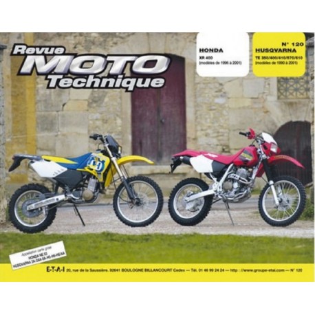 RMT120 HONDA XR 400 96-01 / HUSQVARNA TE350-400-410-570-610 90-01