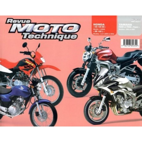 RMT135 HONDA CG 125 ES - XR 125 L 03-04 / YAMAHA FZ6N & S FAZER 04-05