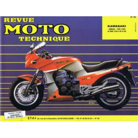 RMT59 KAWASAKI NINJA ZX750 G2-ZX900A1-A2 (84-85) & NINJA ZX750