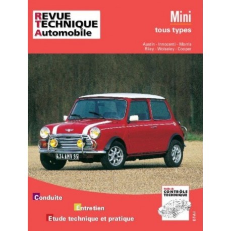 RTA343 AUSTIN MINI TOUS TYPES & INNOCENTI 90 ET 120 1959-92