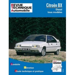 RTA445 CITROEN BX DIESEL ET TD TOUS TYPES JUSQU'A FIN DE FAB°