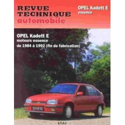 RTA461 OPEL KADETT E TOUS TYPES JUSQU' FIN DE FAB