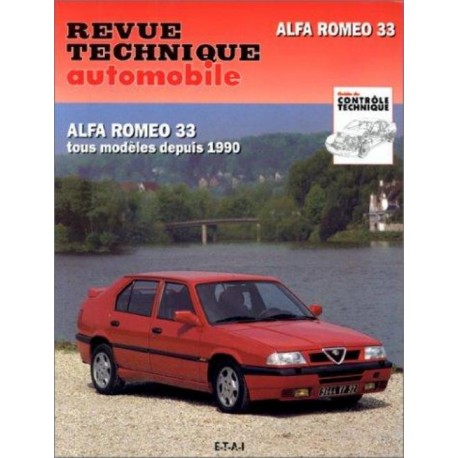 RTA090 ALFA 33, 2 ET 4 ROUES MOTRICES DEPUIS 1990