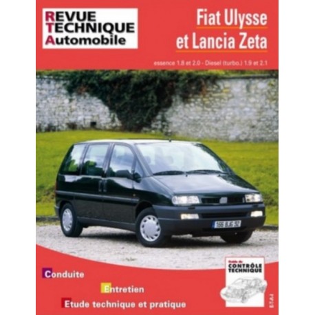 RTA855 FIAT ULYSSE / LANCIA ZETA ESSENCE & DIESEL (1995-98)