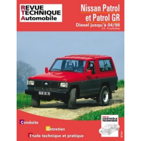 RTA541 NISSAN PATROL ET PATROL GR DIESEL 6 CYL 2.8 (1981-98)