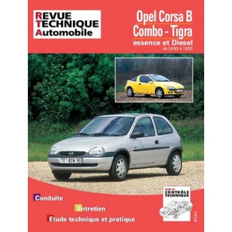 RTA563 OPEL CORSA B - COMBO -TIGRA ESSENCE ET DIESEL 1993-2000