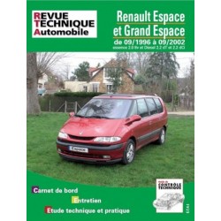 RTA 593.2 - Revue technique Renault Mégane et Scénic phase 1 essence