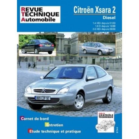 RTA644 XSARA 2 DIESEL 1.9D (DW8) ET 2.0 HDI (DW10)