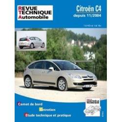 RTA697 CITROEN C4 ESSENCE 1.6 16V ET 1.6 HDI DEPUIS 11/2004