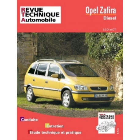 RTA633 OPEL ZAFIRA DIESEL 2.0 DI ET DTI