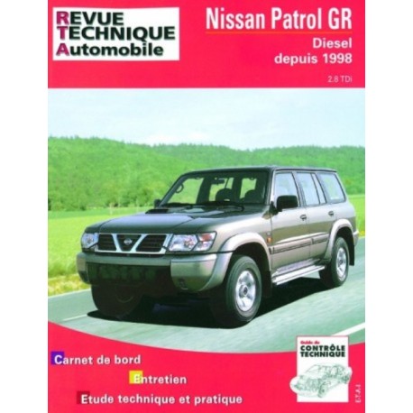 TAP376 NISSAN PATROL GR DIESEL DEPUIS 1998 2.8 TDI