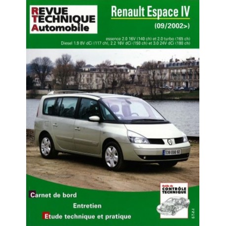 TAP419 RENAULT ESPACE IV ESS ET DIESEL DEPUIS 09/2002