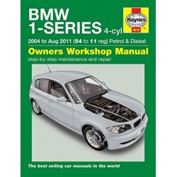 BMW 1-SERIES (2004 - 2011) OWNER'S WORKSHOP MANUAL