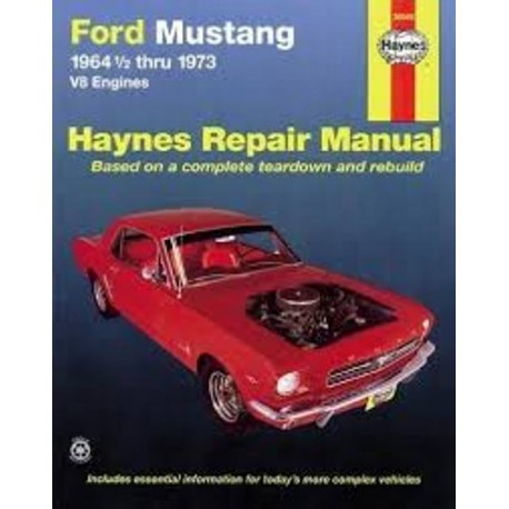 FORD MUSTANG V8 64-73