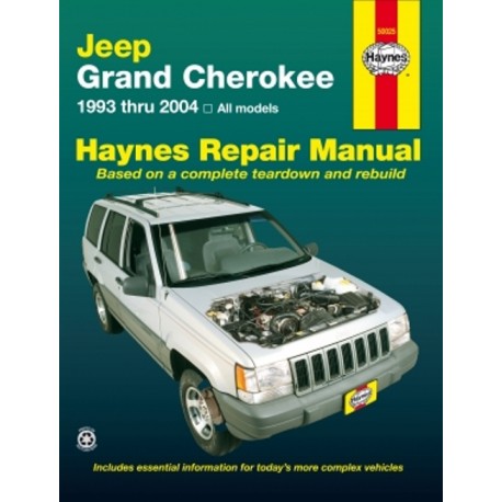 JEEP GRAND CHEROKEE 1993/04 - HAYNES REPAIR MANUAL