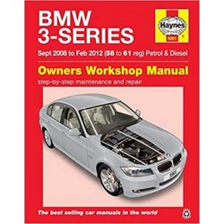 BMW 3-SERIES SEPT. 08 TO FEB.12 OWNER'S WORKSHOP MANUAL