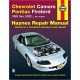 CHEVROLET CAMARO & PONTIAC FIREBIRD 1993-02 - OWNERS WORKSHOP MANUAL
