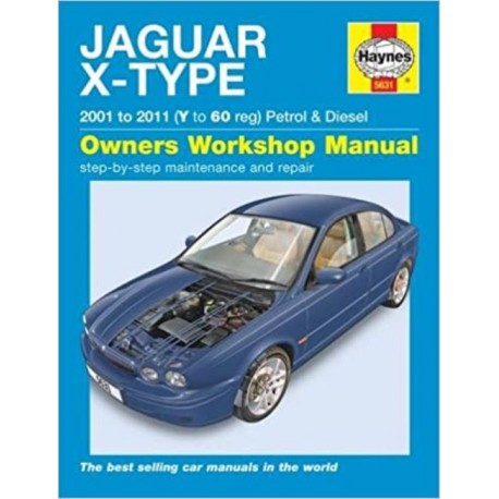 JAGUAR X TYPE (01-11) OWNER'S WORKSHOP MANUAL