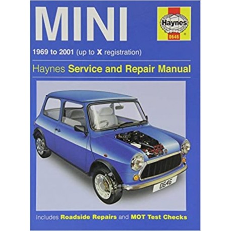 MINI 1969-2001 - HAYNES SERVICE AND REPAIR MANUAL