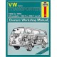 VW TRANSPORTER 1600 1968-79 - OWNERS WORSHOP MANUAL