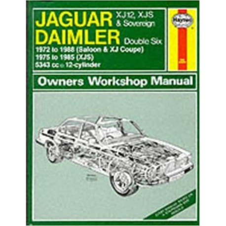 JAGUAR XJ12 1972-1988 OWNER'S WORKSHOP MANUAL