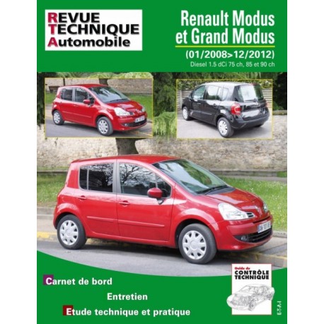 RTAB775 RENAULT MODUS PHASE II 1.5 DCI 85 ch