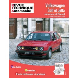 RTA719 VOLKSWAGEN GOLF ET JETTA II ESSENCE/DIESEL ET TD JUSQ. FIN FAB