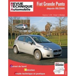 RTAB704 FIAT GRANDE PUNTO 1.4 8V ET 1.3 JTD DEPUIS 09/2005