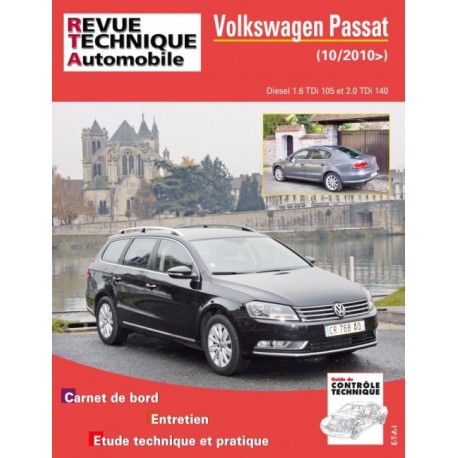 RTAB781 VW PASSAT VI 1.6 TDI 105 ch / 2.0 TDI 140 ch DEPUIS 10/2010