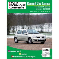 RTAB726 RENAULT CLIO II DEPUIS 07/06  1.2 ESS. ET 1.5 DCI