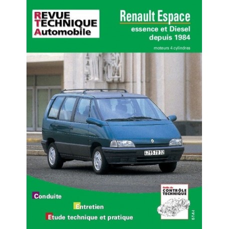 RTA709 RENAULT ESPACE 4 CYL ESS, DIESEL, TD 1985-96