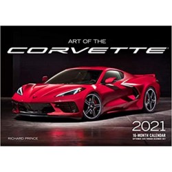 ART OF THE CORVETTE 2021 CALENDAR
