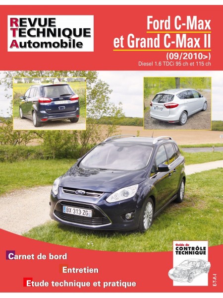 RTAB764 FORD C-MAX II 1.6 tdci 95/115 ch DEPUIS 09/2010